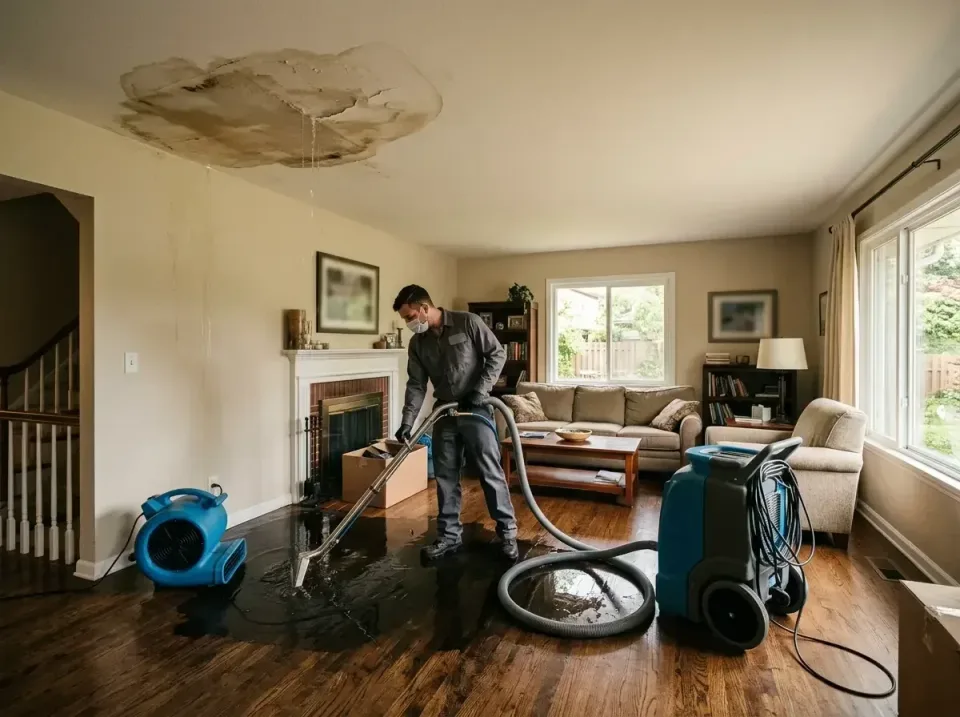 attic-pipe-burst-ceiling-drip-008 — frequently asked questions, Water Damage Restoration & Carpet Care in Savanna, IL